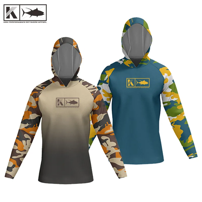 Outdoor Shirts Koofin Fishing Shirts Men Long Sleeve Fishing