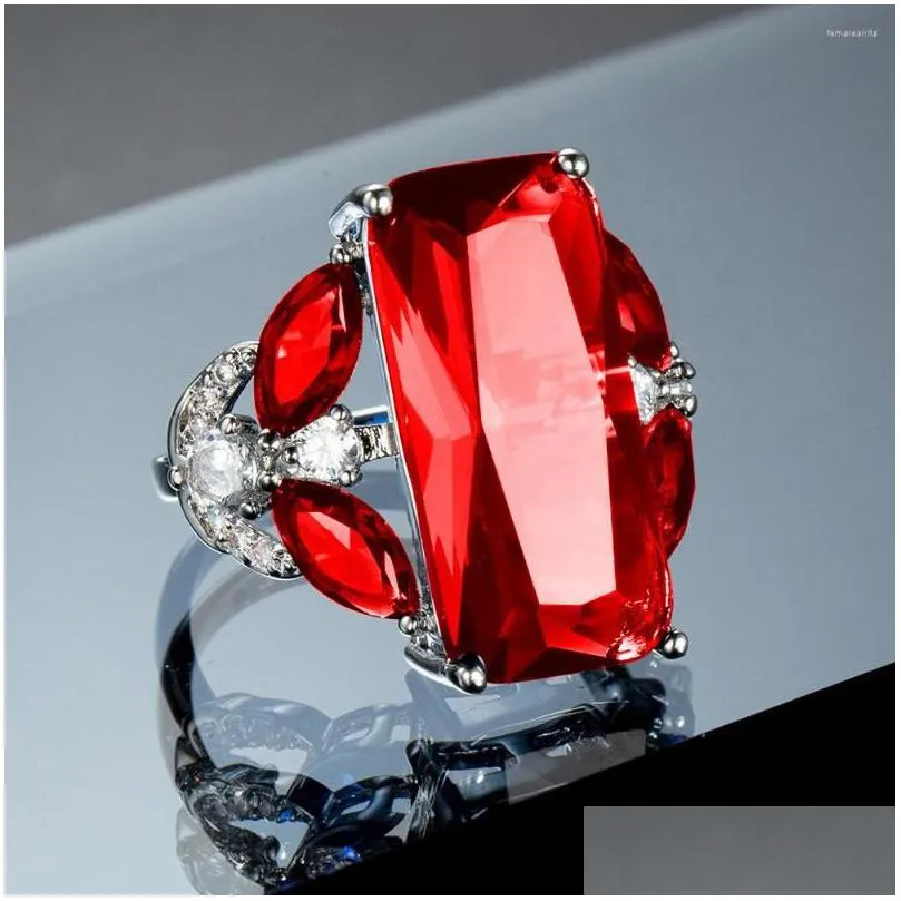 Ruby crystal ring deals