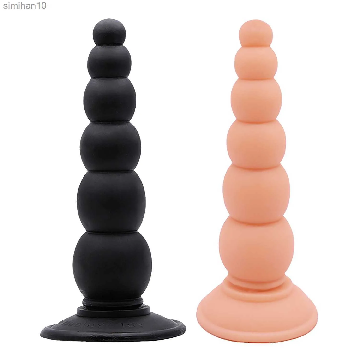 Anal Toys Anal Sex Toys Pull Beads Anal Dilator Soft Anal Plug Dildos with Suction Cup Stimulation of Vagina and Anus for Women and Men HKD230816