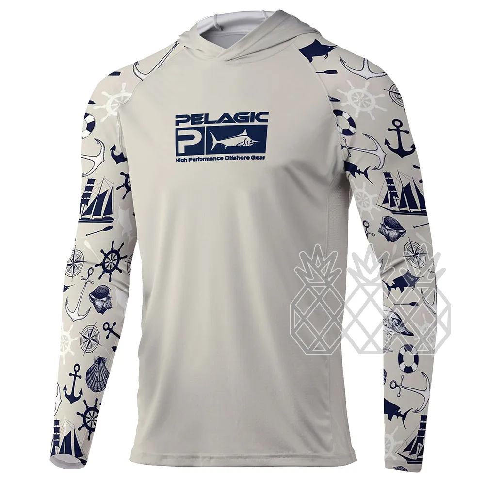 Pelagic Fishing Hoodie Mens Long Sleeve Breathable Gore Cycle Wear With UV  Protection Camisa Pesca UPF50 230816 From Huan0009, $19.46