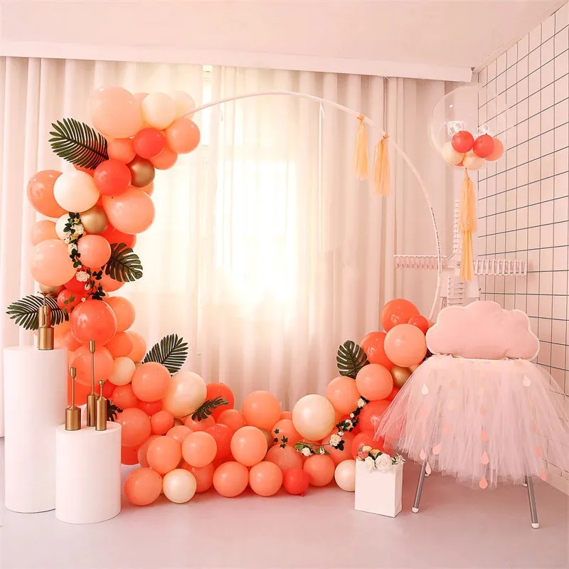 2.1M Heart Balloon Arch Wreath Frame Holder Stand Wedding Birthday