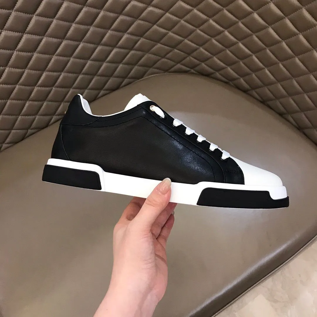 top new arrival Casual Shoes White Black Red Fashion Mens Women Leather Breathable Shoes Open Low sports Sneakers hckjh000000002