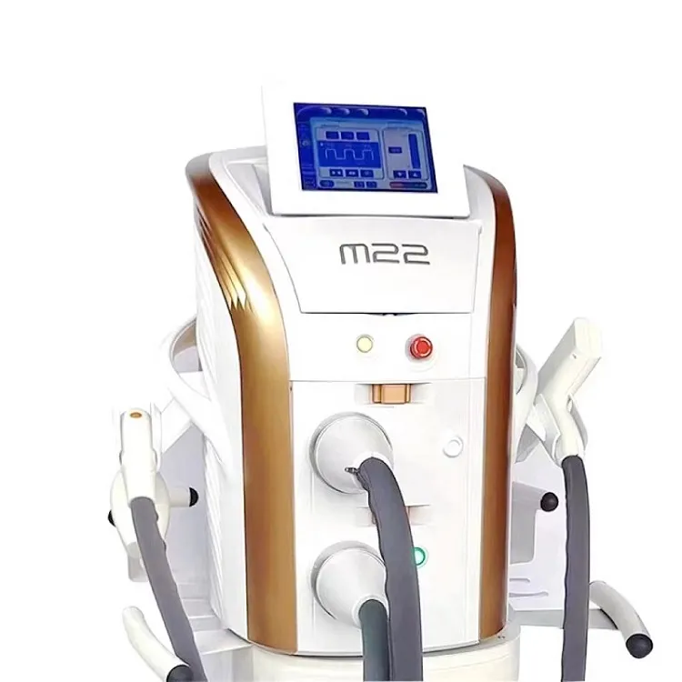 CE Approval portable q switched nd yag laser tattoo pigment removal laser ipl hair removal ipl nd yag M22 skin rejuvenation tighten whiten