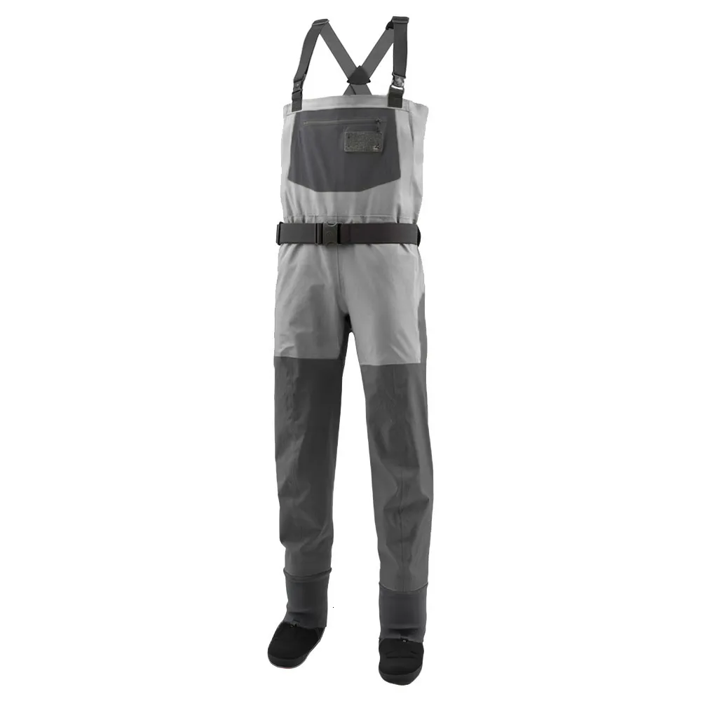 Other Sporting Goods Men's Fly Fishing Waders Three Layer Waterproof Fabric With Neoprene Socks WM20 230816