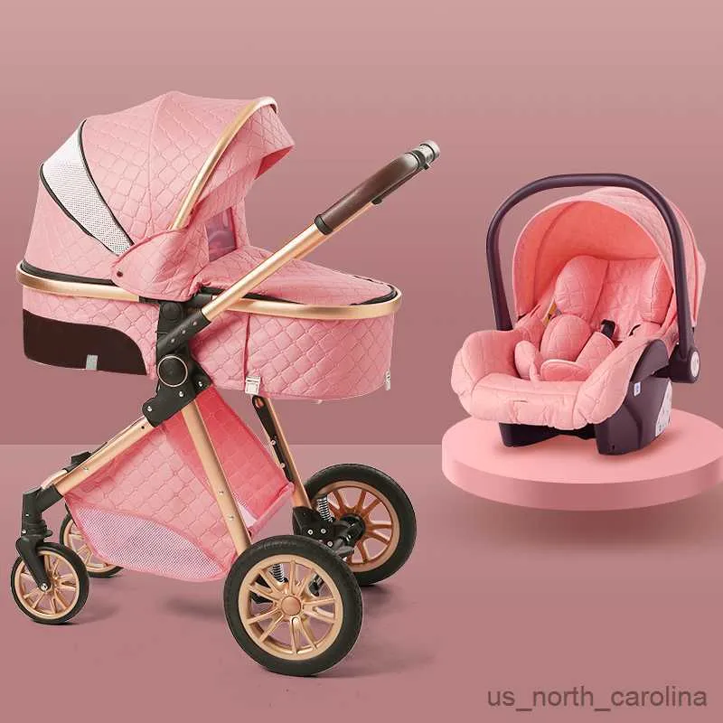 Barnvagnar# mode baby barnvagn 3 i 1 baby resesystem nyfödd baby vagn bärbar baby cradel spädbarns bärare R230817