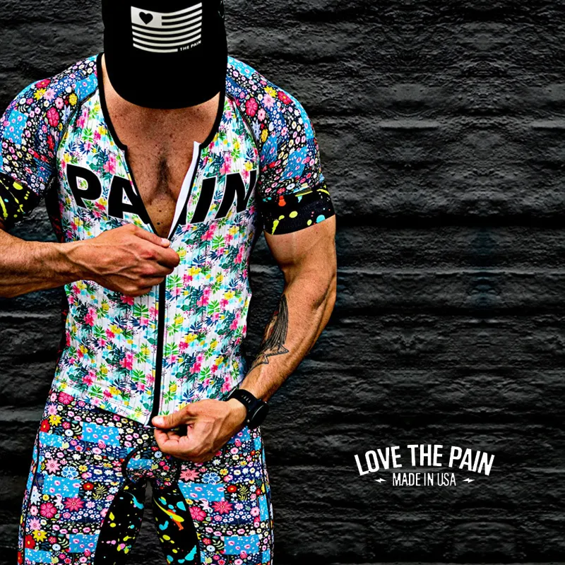 Les ensembles de maillots à vélo Love the Pain man