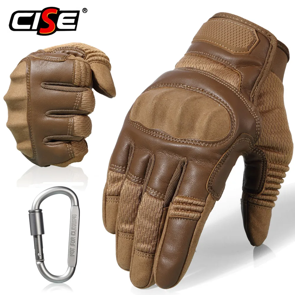 Five Fingers Gloves Touchscreen PU Leather Motorcycle Full Finger Protective Gear Racing Pit Bike Riding Motorbike Moto Motocross Enduro 230816