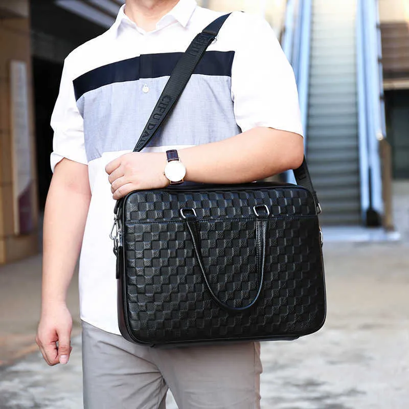 Men's leather clearance handbags