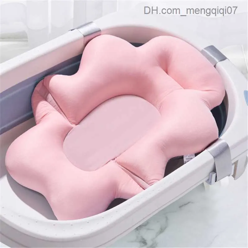 Badewannen Sitze Baby Badewanne Kissen faltbare Badewanne Sitz Stütze Kissen Neugeborene Badewanne Stuhl Baby Anti Slip Weichkomfort Körperkissen Sicherheit Z230817