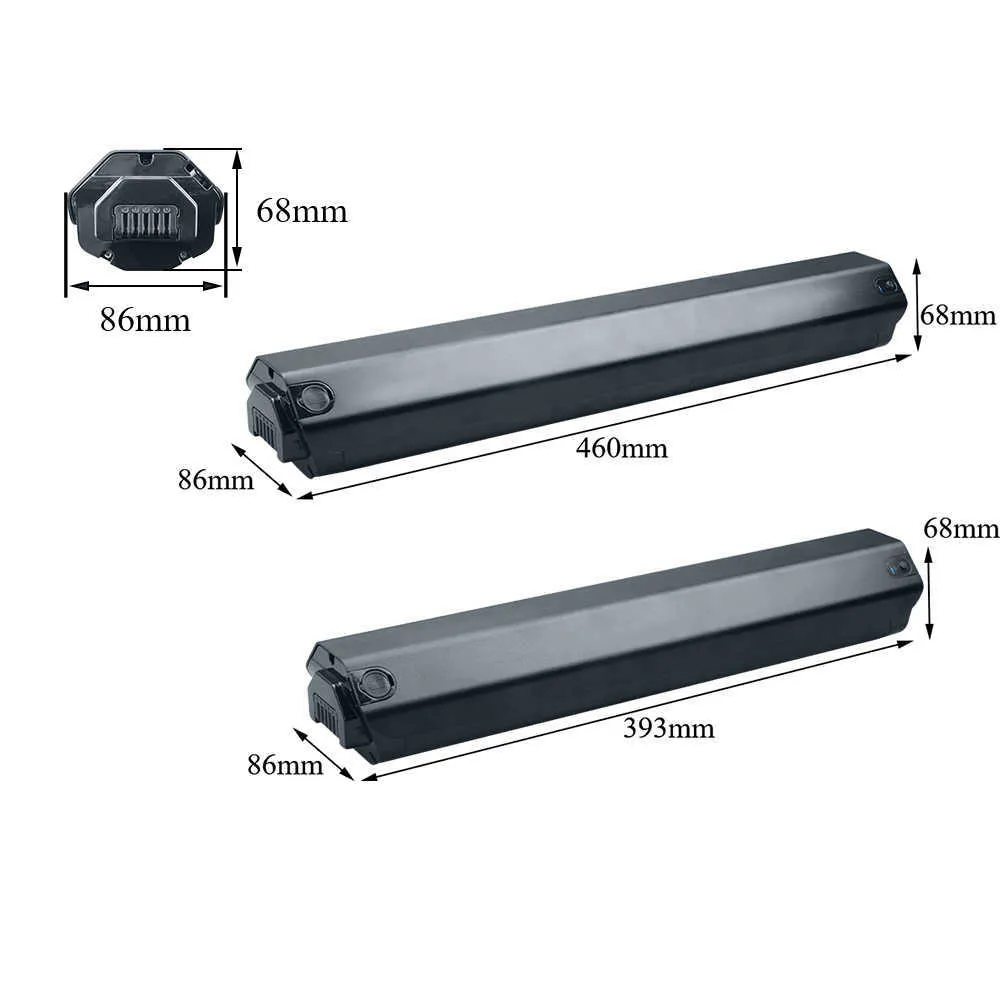 Crussis 2020 e-Gordo 7.5 / 7.5-S 36V 48V verborgen batterij 13Ah 15Ah 16Ah 17.5Ah 18Ah 21Ah voor 350W 500W 750W elektrische fiets