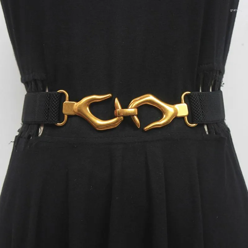 Elastic Waist Belts Stylish Belt For Dress Womens Skinny Dress