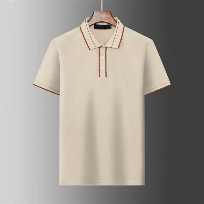 #9 Projektanci prawidłowego stylu ubrania męskie koszulki Polos koszulka 2023 marki mody Bos Summer Business Casual Sports T-shirt bieganie na świeżym powietrzu krótkie rękawie 072