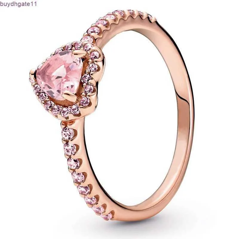 P1L3 Ring 925 Sterling Silver New Fashion Womens Elevated Red