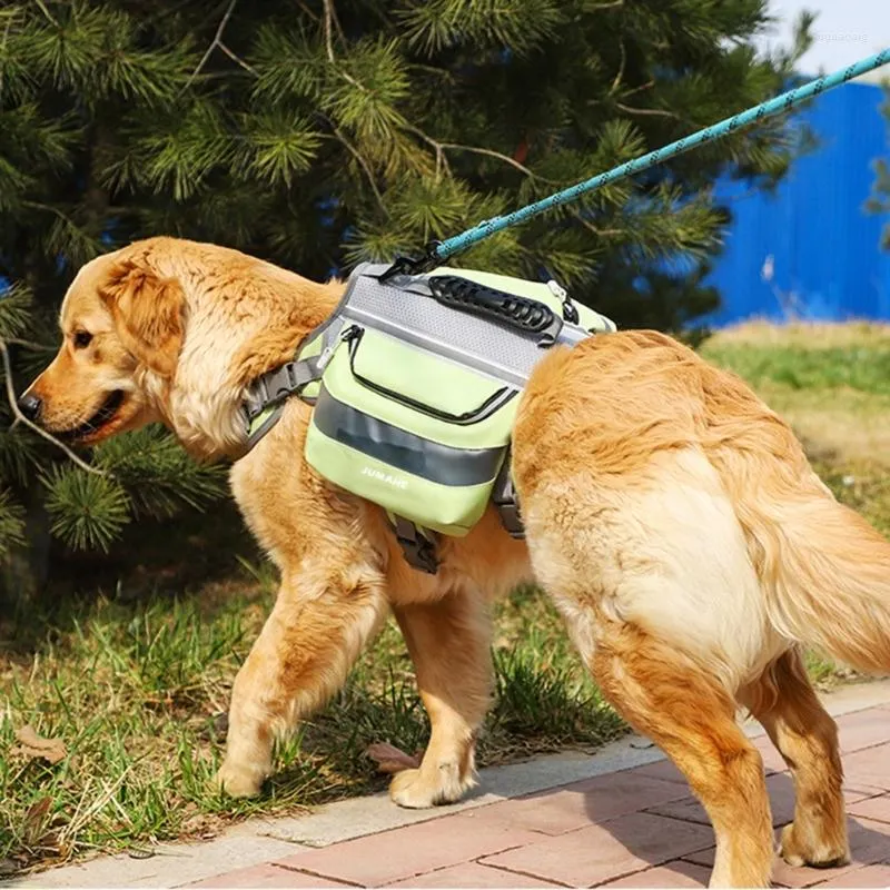 犬のキャリアセルフウェアバックパックリフレクティブベストサドルバッグ旅行キャンプハイキングサドルバッグ