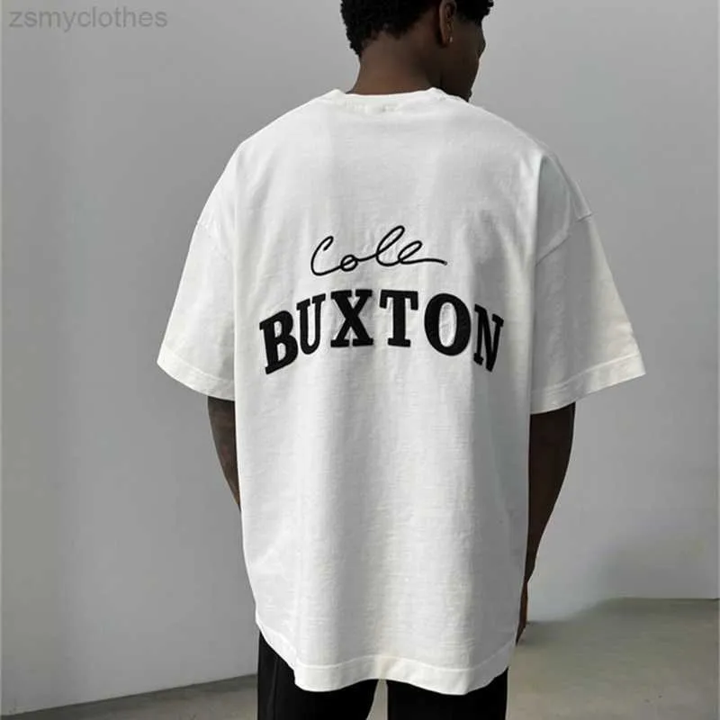 T-shirt da uomo di buona qualità ricamato Cole Buxton Lettera T Shirt da uomo 1 1 CB 2023ss Summer Style Casual T-shirt da donna Oversize Tees