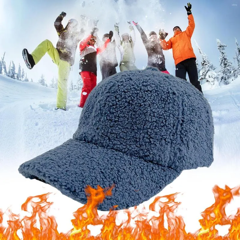 Gorras de bolas Hat gorro de reconstrucción Capa de béisbol para hombres Sports Sports Warm Invierno de viaje al aire libre Jugo de swing