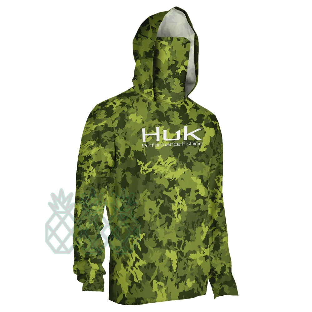 HUK Camouflage Fishing Huk Fishing Shirts With Long Sleeves, Mask, And UV  Protection For Men Perfect For Outdoor Performance And Activities Upf 50  From Huan0009, $23.79