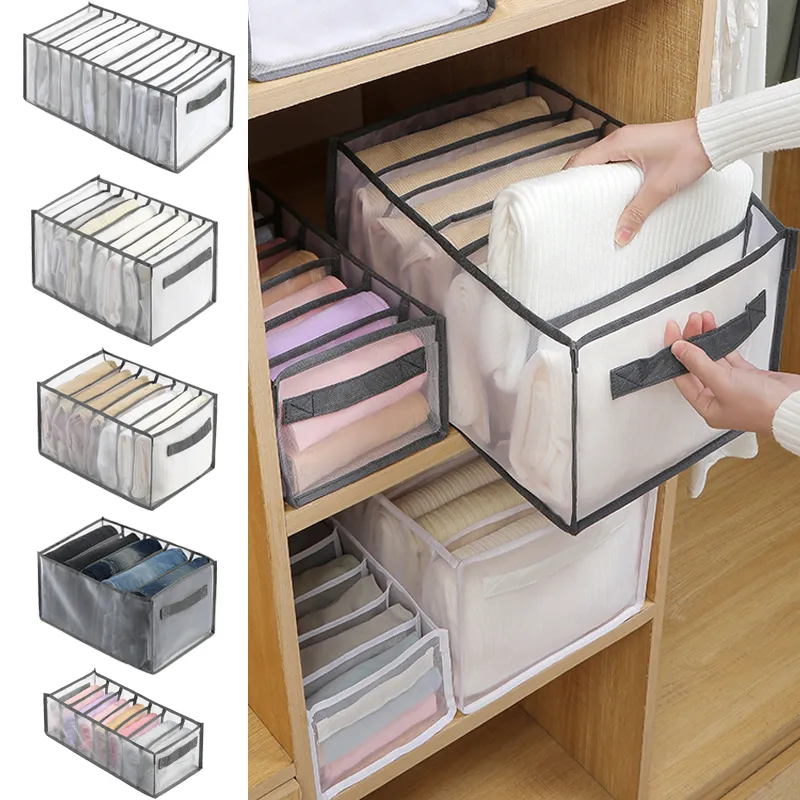 Foldable Closet Organizer With Drawer Dividers For Jeans, Clothes, And  Pants Ideal For Home And Kids Storage Boxes For Clothes Included 230817  From Niao10, $7.28