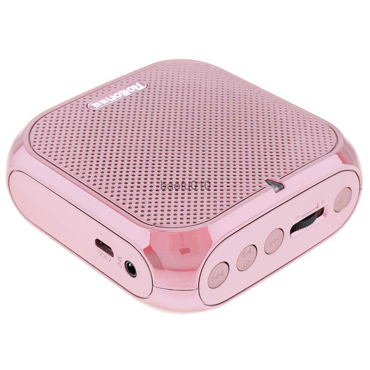 Mikrofony Rolton Mini Sound Megafone Portable Voice Wzmacniacz TALIZA WSPANIAŁA CLIPSPEAKER WSPARCIE USB FMRADIO TF MP3 Player 133G HKD230818