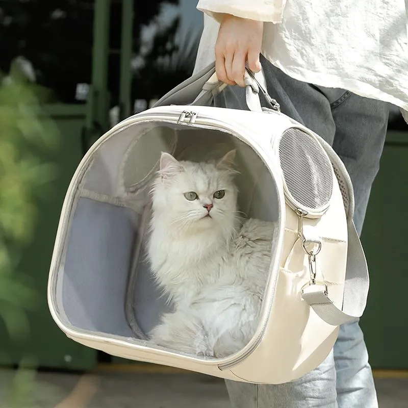 DHgate Mini Cat Carrier Backpack Stylish Comfy and Safe Pet Travel Bag Pet Supplies
