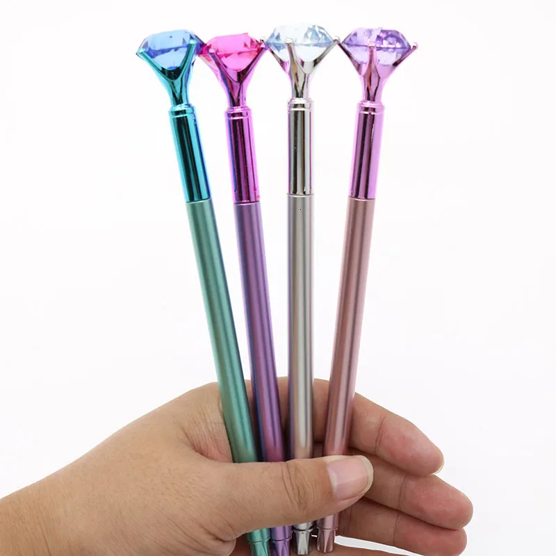 Gel Pens Color Diamond  Stationery - 12pcs Korean Stationery Fresh  Colorful Candy - Aliexpress