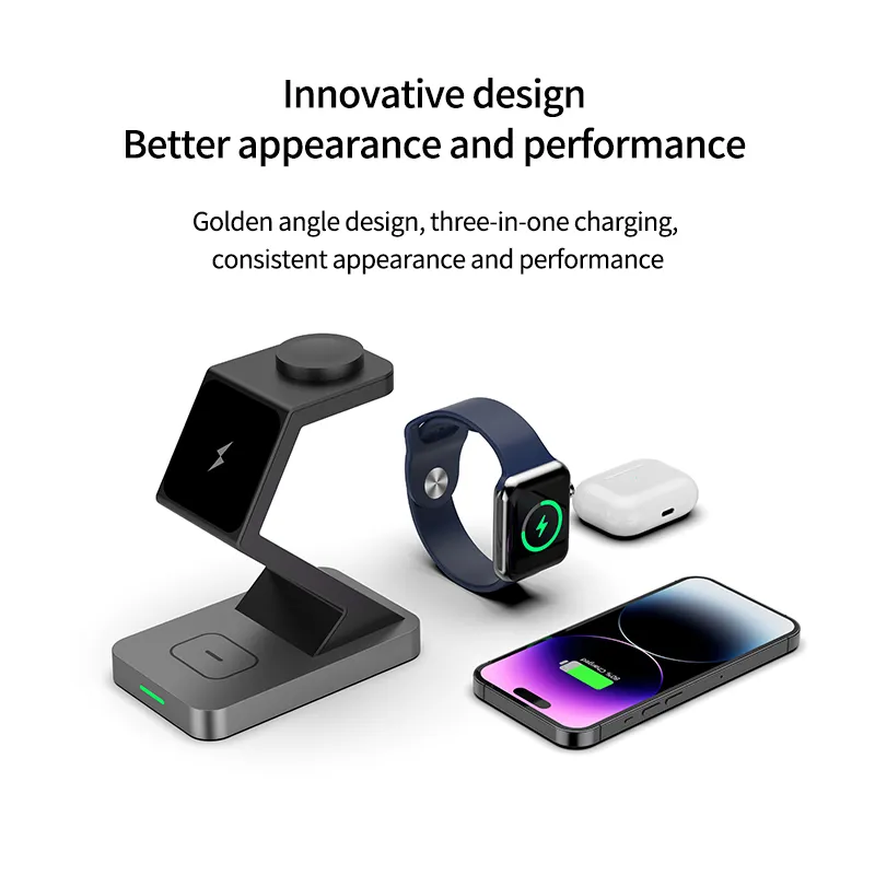 7 in 1 Wireless Charger Stand Pad For iPhone 14 13 12 11 Apple Watch  Airpods Pro iWatch 8 7 6 Fast Charging Dock Station - AliExpress