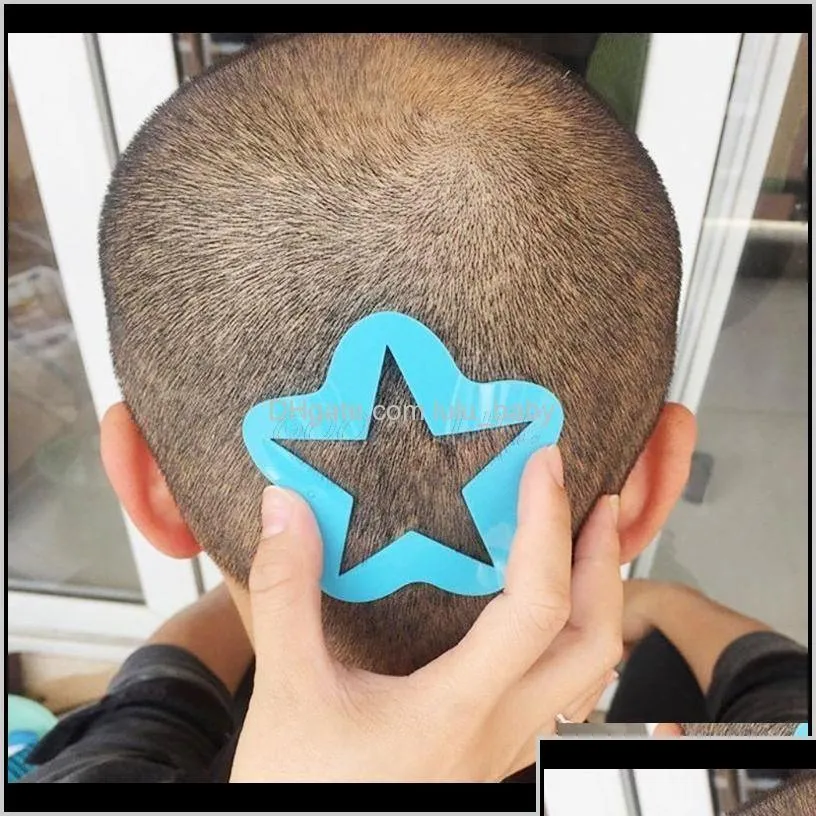 Other Hair Cares Styling Tattoo Template Stencil Trimmer Salon Barber Diy Hairdressing Model Cmqqm Iozeg Drop Delivery Products Care Dh12H