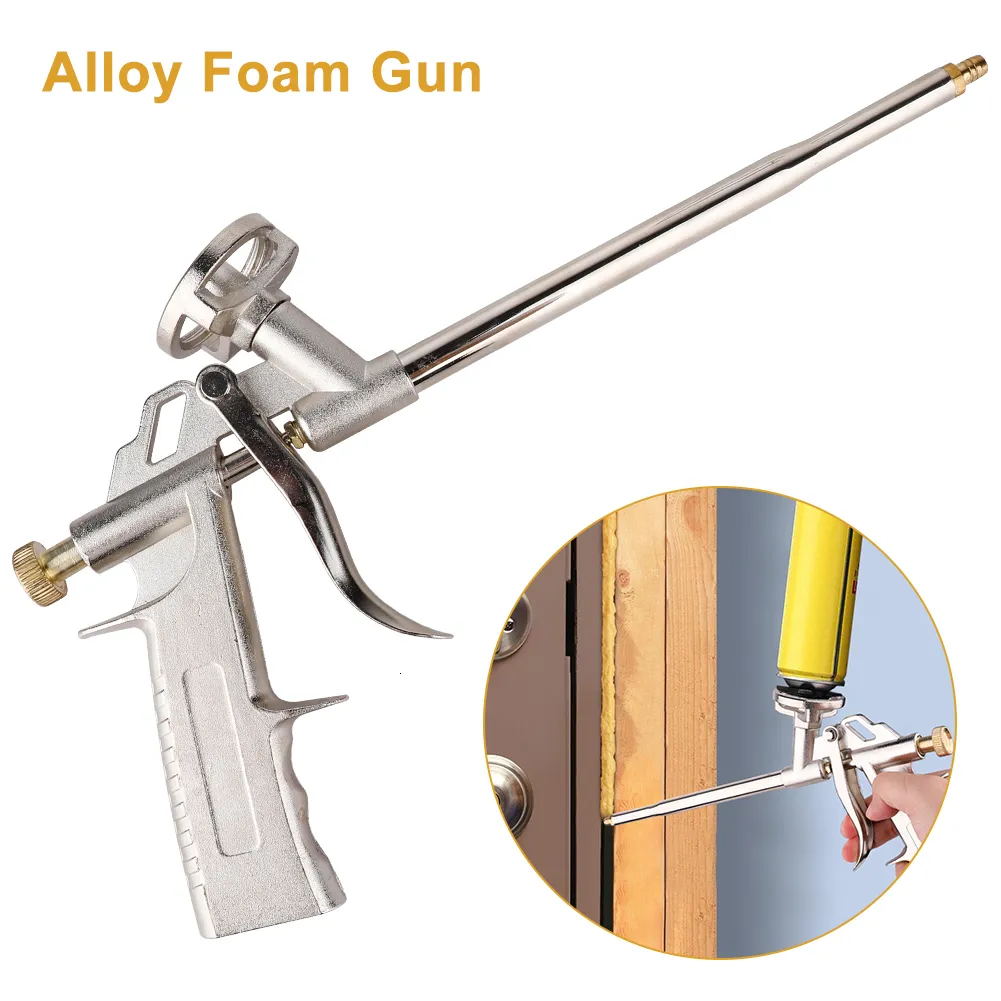 Foam Expanding Stucco Spray Gun With Aluminum Alloy Insulating