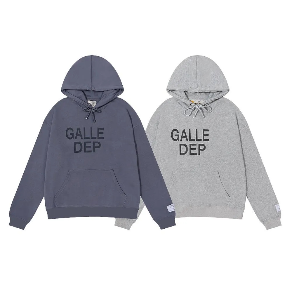 American Designer Galler Classic Imprimé Sweat à capuche imprimé de coton Heavye Cotton Fleece Sweatshirt pour femmes à manches longues pour hommes