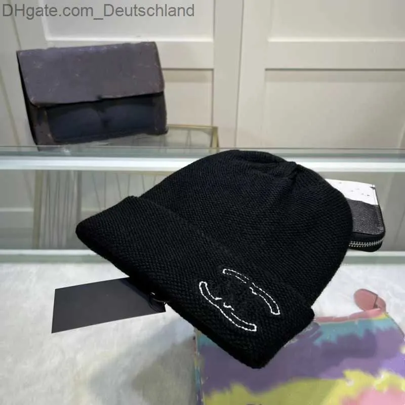 Beanie/Skull Caps Designer Brand Men's Luxury Beanie Hat Ladies Autumn and Embroidered Knitted Hat Z230819