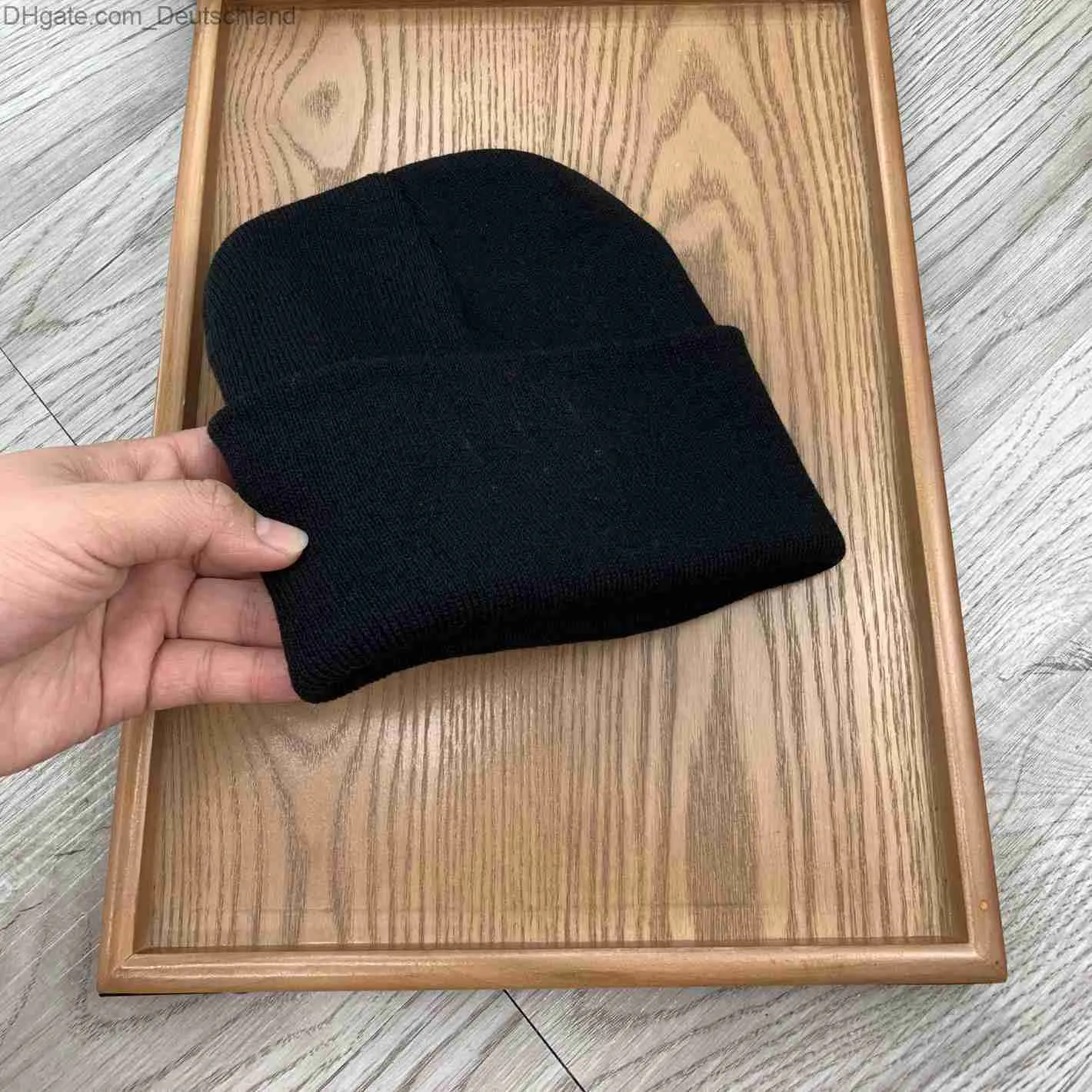 Bonnet/tête de mort casquettes noir bonnet chapeau plaine tricot Ski casquette chapeaux crâne chaud hiver unisexe sportif casquettes Z230818