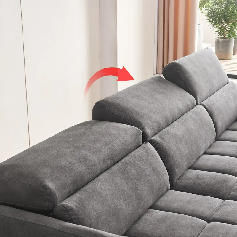 Multi Functional Italian Leather Sleeper Couches For Home And Office Grey Corner Couch With Modern Performance Fabric Sofa Design From Ffish 429.15 DHgate.Com