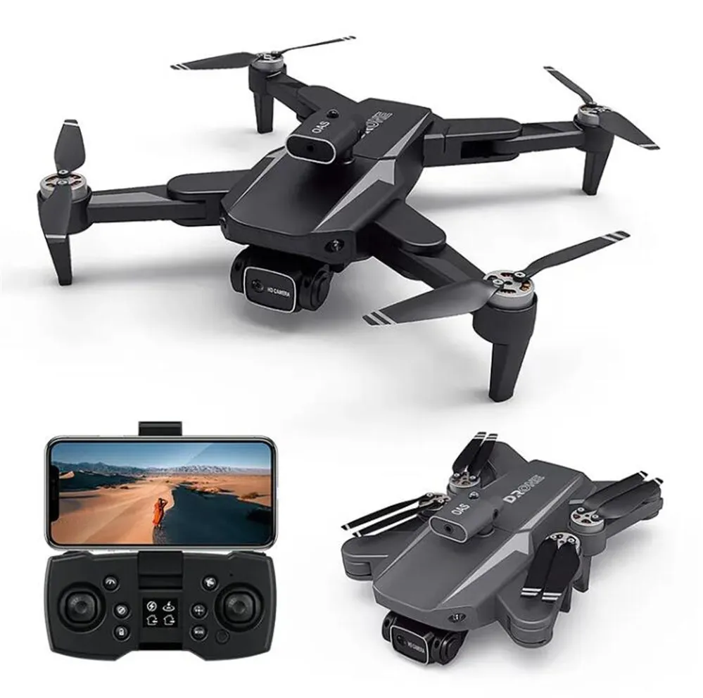 H5 mini GPS Drone with Dual Camera Wifi FPV Aerial Photography Obstacle Avoidance Brushless Helicopter Foldable Rc Quadcopter