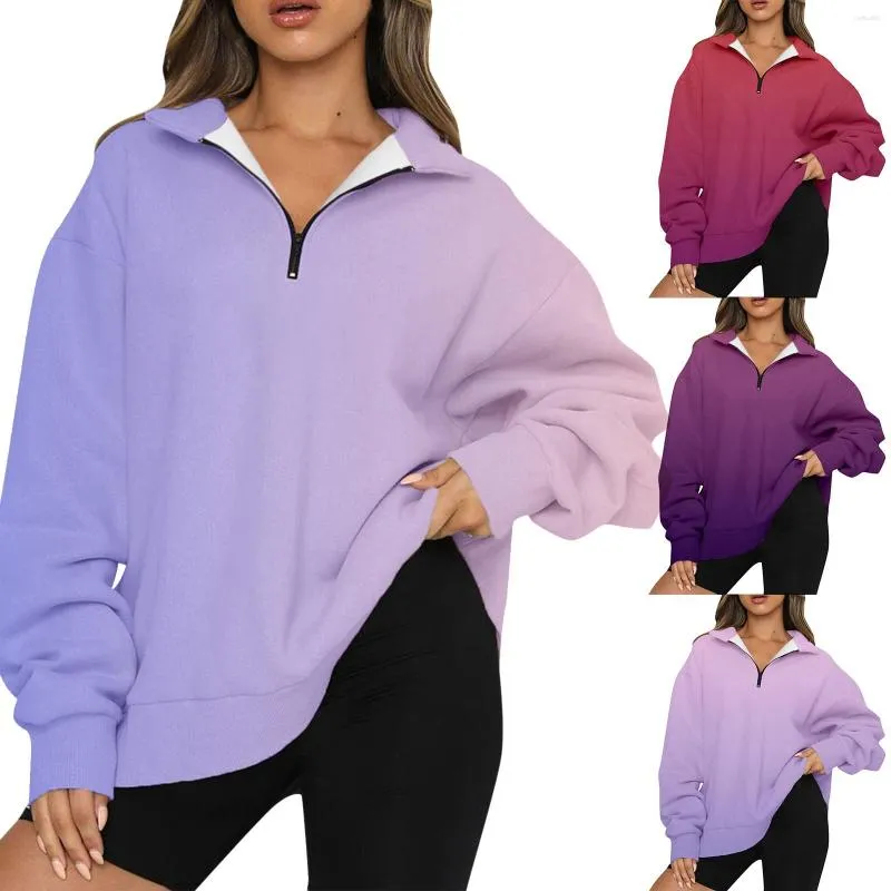 Women's Hoodies Fashion Casual Warm Sweatshirt Long Sleeve V Zip Hoodie Ladies Tall Sweatshirts Shirt Under 10