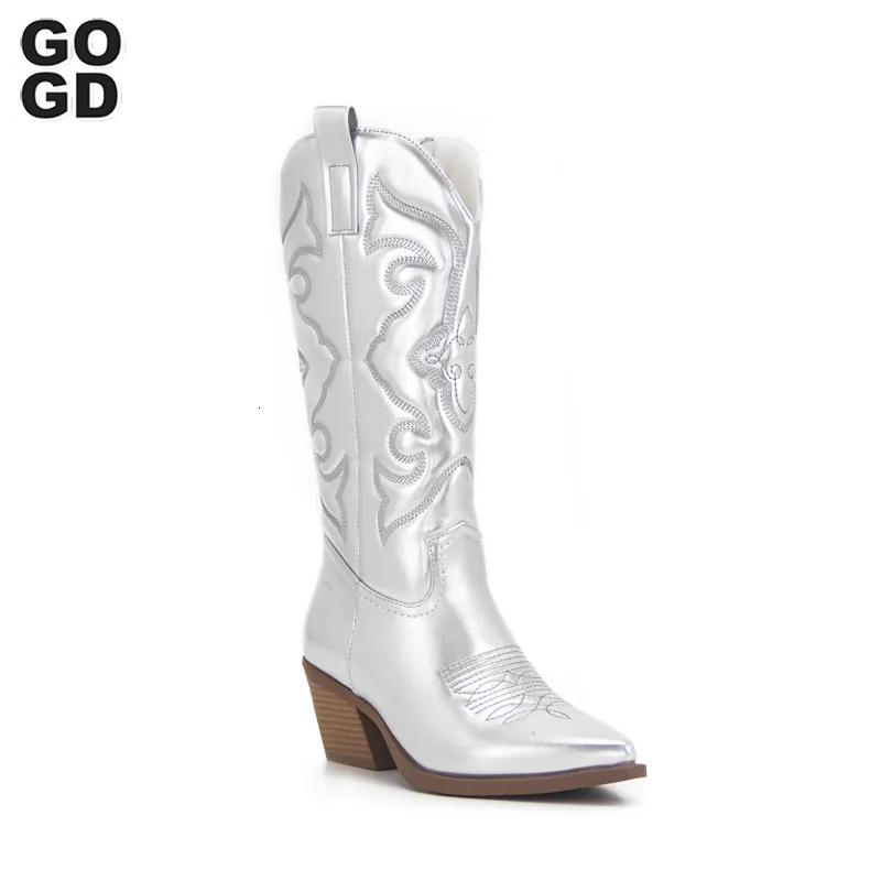 Stivali gogd cowboy rosa cowgirl for women fashion