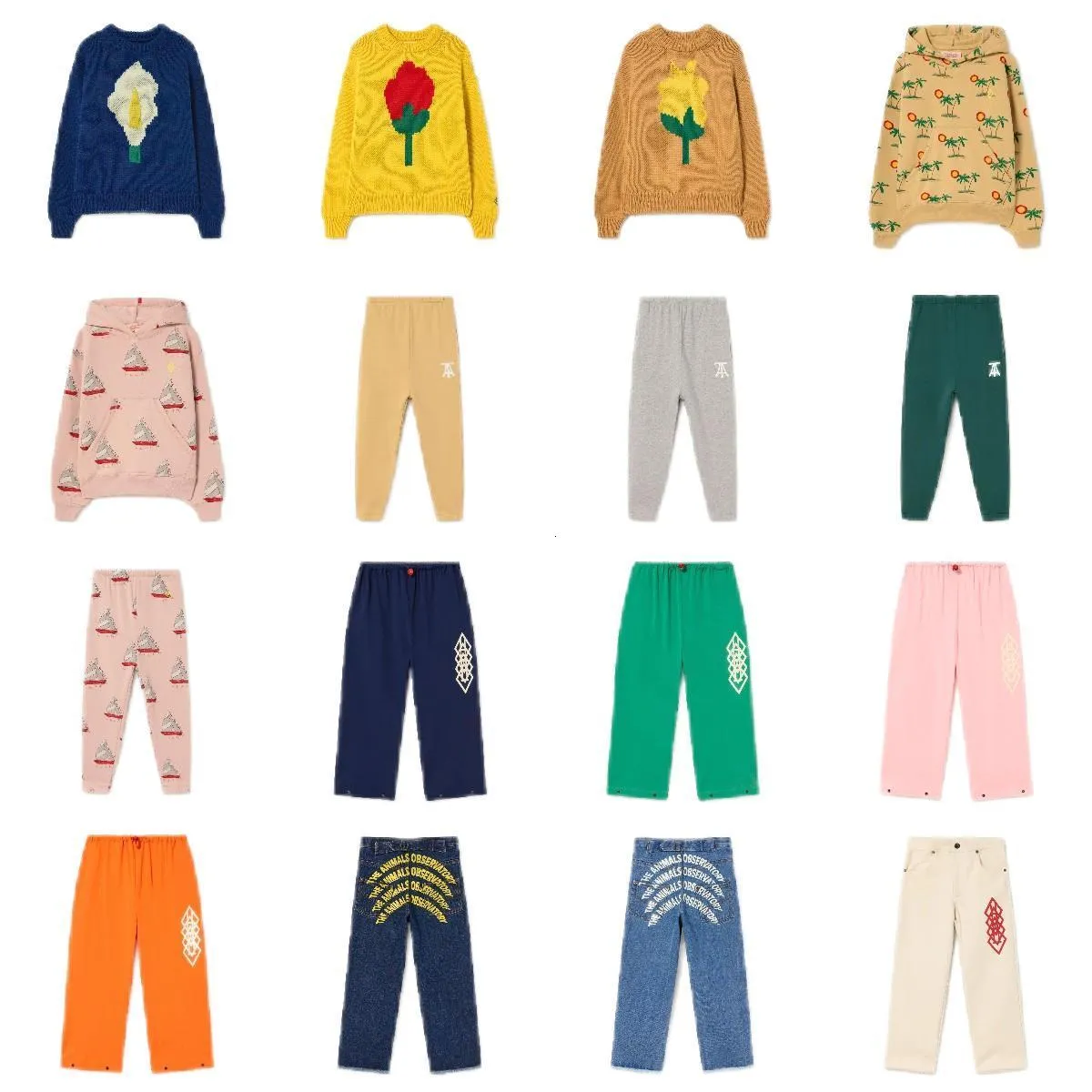 Set di abbigliamento pre vendita di abbigliamento per bambini per l'autunno e l'inverno 2023 Girls 'Knitwear Swater Pants Set 230818