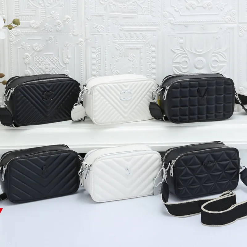 Дизайнерские женщины кросс -кубки сумки женской дизайнерские сумки 2023 Новая модная сумка для камеры Мессенджер плеч