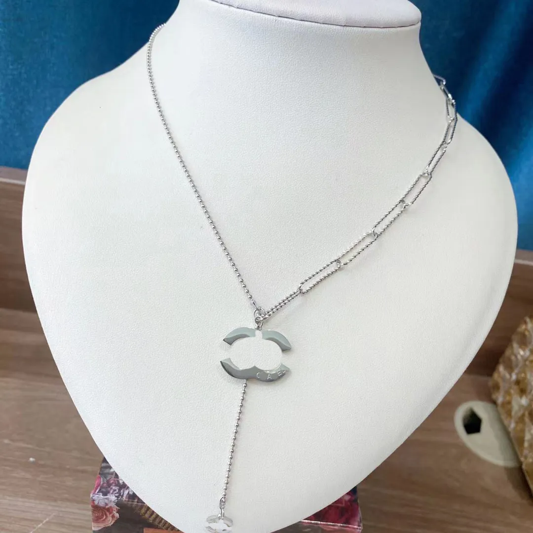 Mode hanger hart parel ontwerper cadeau ketting hoge kwaliteit liefde sieraden minimalistische stijl meisje lange ketting goud reizen