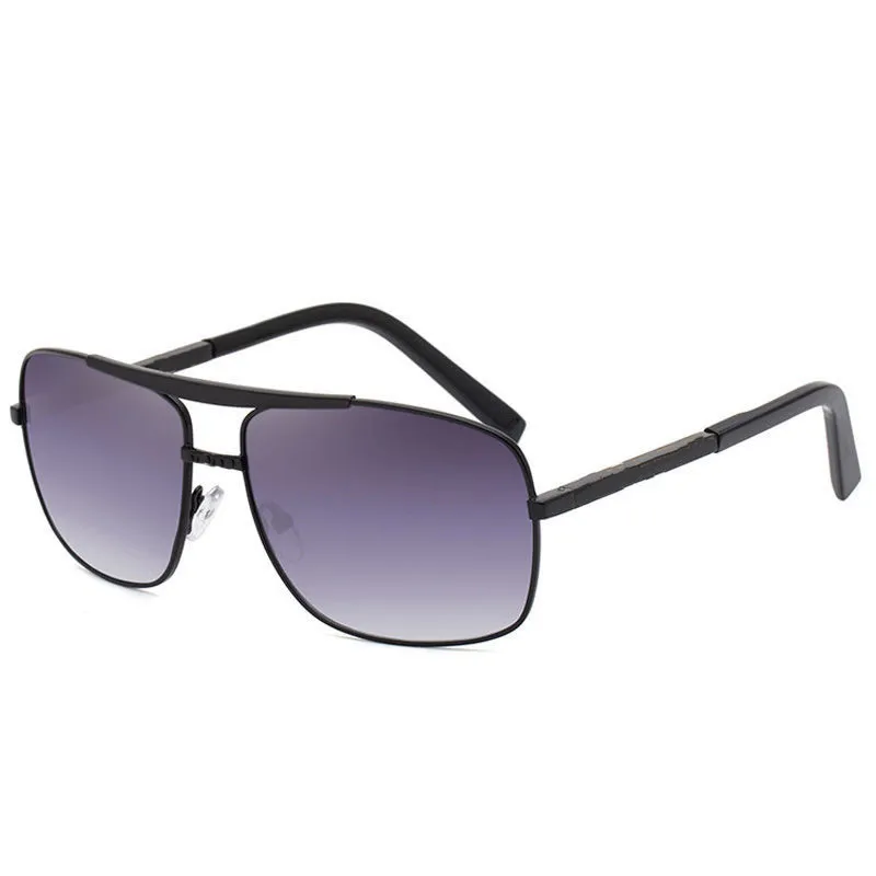 10A Classic Style Luxury Designer Mens Square Frames UV Glasses