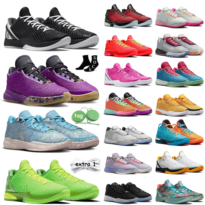 2023 Mamba 6 LeBrons 20 xx zapatillas de baloncesto 6s zapatillas de deporte de diseñador de 6s ProTro Grinch Think Pink All Star Young Heris Total Orange I Promise Platform Outdoor Sports Entrenadores