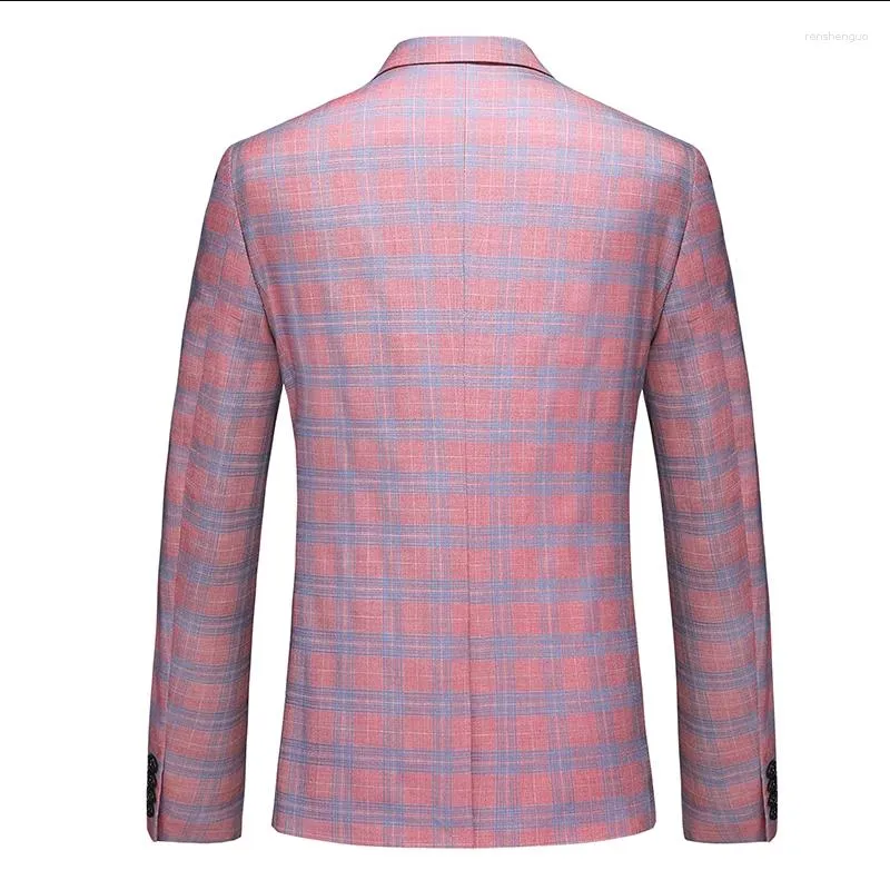 Mens Pink Plaid Suit Slim Fit Blazer Jacket and Pants for Banquet and Wedding from Dhgate Mens Suits & Blazers - price 22.0 Mens Pink Plaid Suit Slim Fit Blazer Jacket and Pants for Banquet and Wedding from Dhgate Mens Suits & Blazers - price 22.0