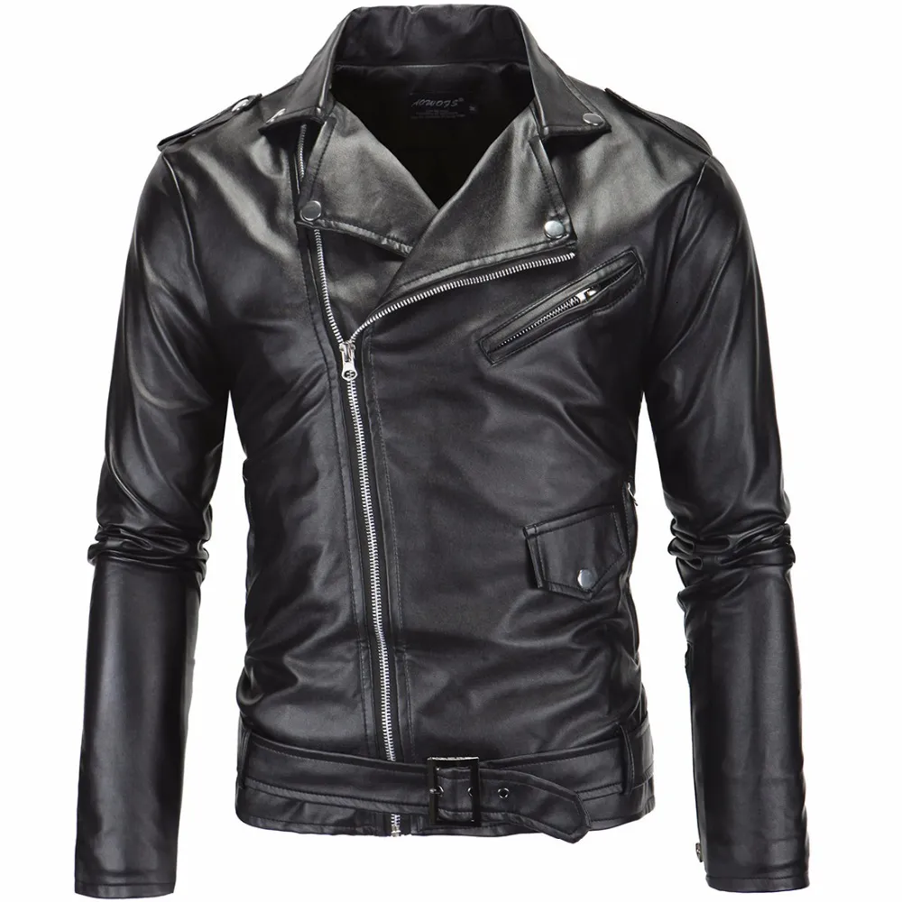 سترات الرجال للرجال The Walking Dead Negan Leather Jacket Men Casual Coat  XL XXXL 230816 من 591.75ر.س | DHgate