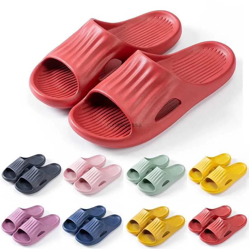 Non-brand Slippers Fashion Shoes Women Mens Red Yellow Green Pink Purple Blue Men Slipper Bathroom Wading Shoe 36-45542
