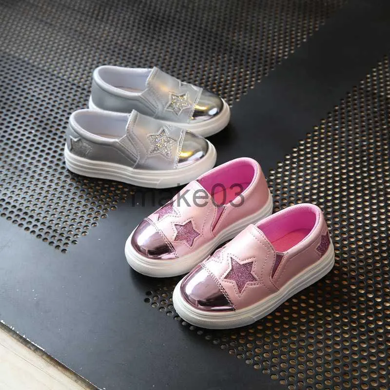 Sneakers Classic Brand Loafers Children Soft Leather Flats Casual Shoes Fashion Slip on Kids Boys Girls Loafers Comfortable Moccasins J230818