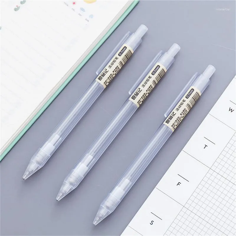 1st Creative Transparent Mechanical Pencil 0,5/0,7 mm kawaii pennor för att skriva barn flickor presentskolan leveranser koreansk station