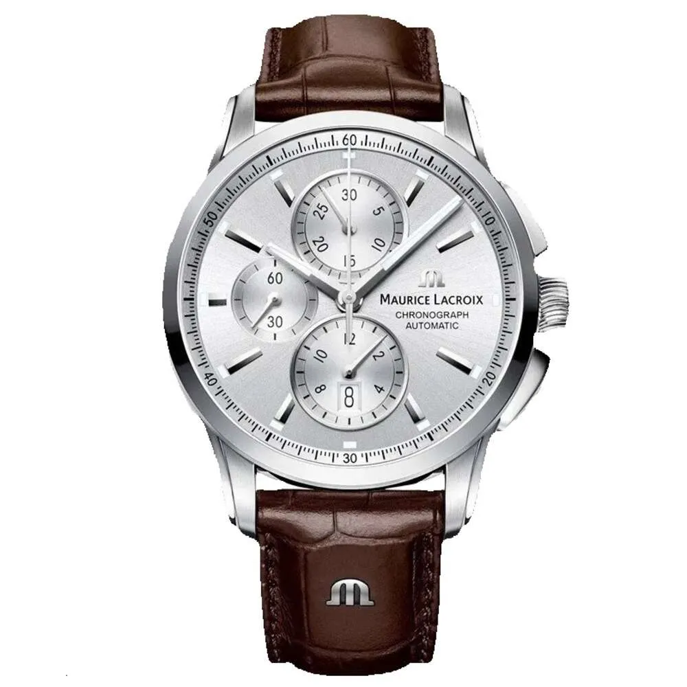 2023 Maurice Lacroix Ny designer Movement Watches Män högkvalitativa män Titta på multifunktionskronograf Montre Clocks gratis frakt204
