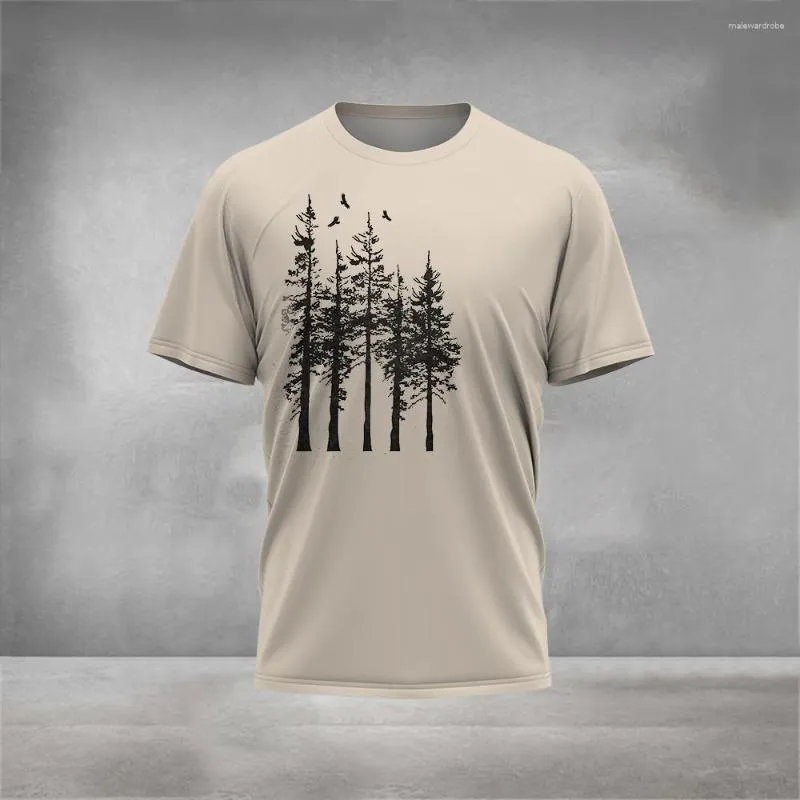 T-shirts pour hommes T-shirt d'été en coton