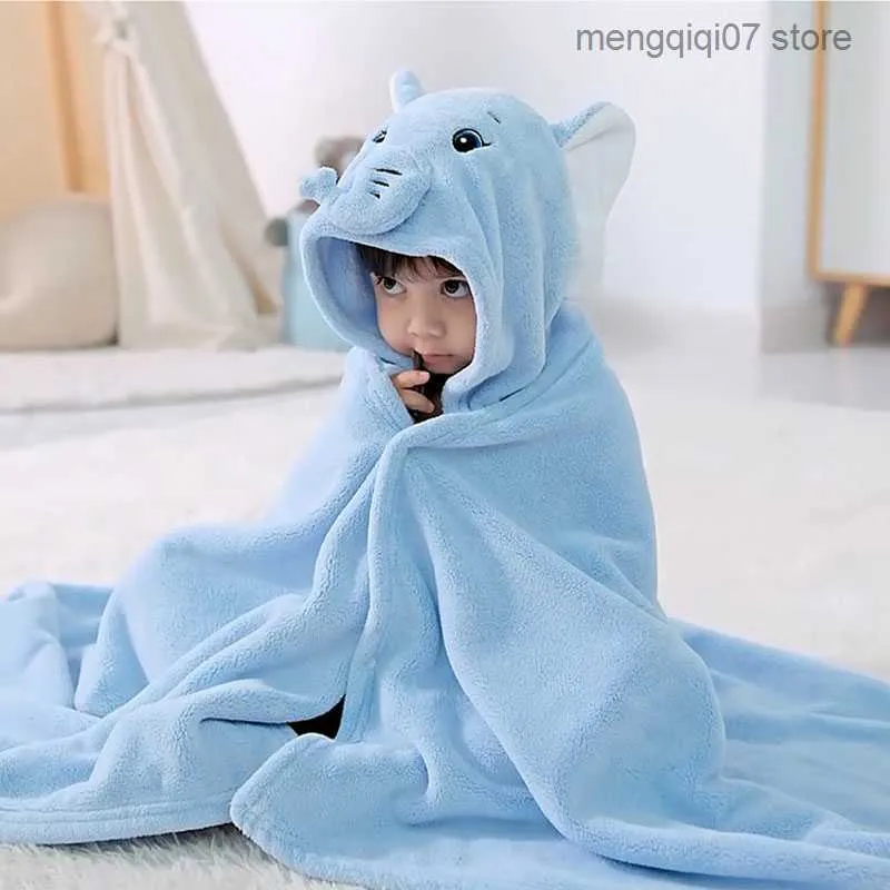 Soft Coral Velvet Hooded Cape Baby Shower Towel Quick Drying And Absorbent Hooded Towelling Robe Z230819 From Mengqiqi07 6.72 DHgate.Com