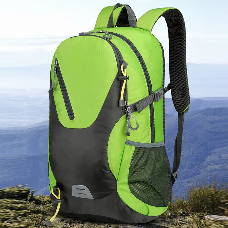 Schooltassen reizen Backpack 40 Liter Toerisme Man en vrouwen Outdoor Waterdichte bergbekleding Bag 40L wandelsporten 230817