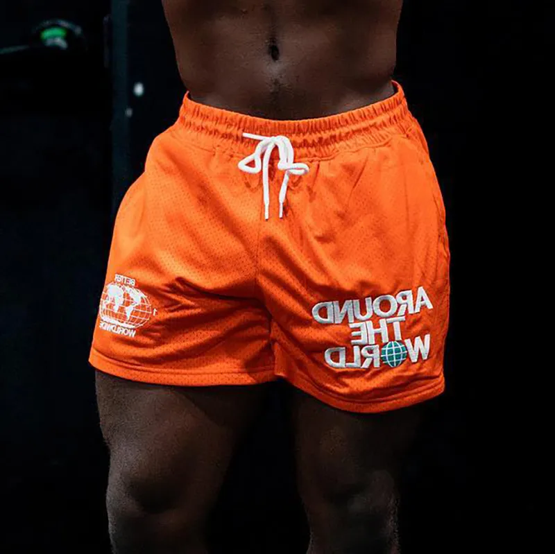 Mens Shorts The GBT Brand Double Mesh Mens Shorts GYM Basketball